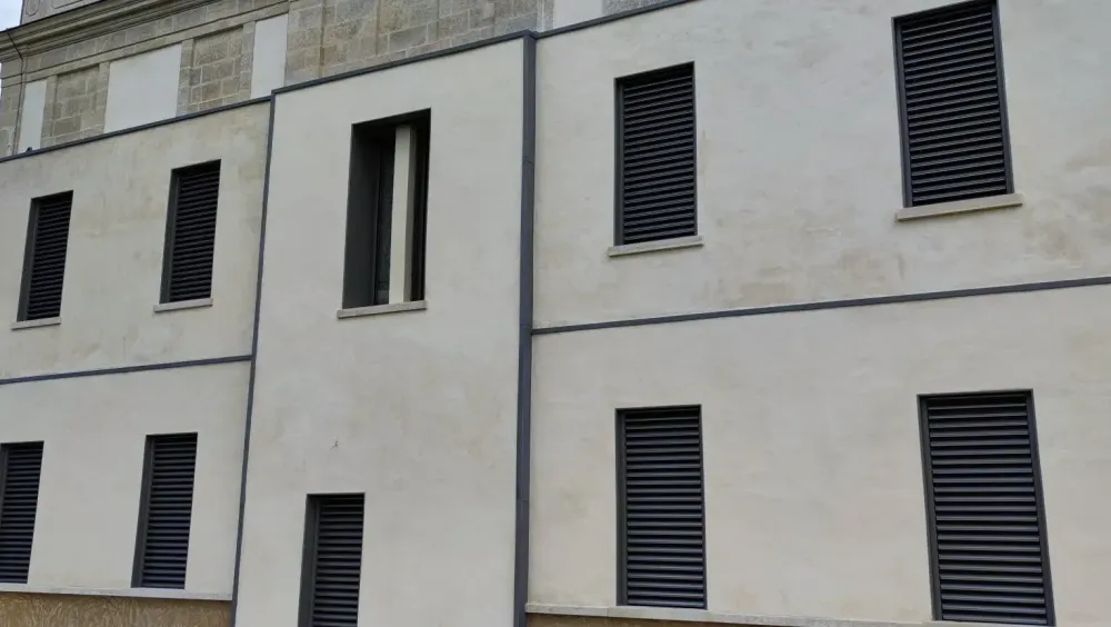 pose brise-soleil orientables